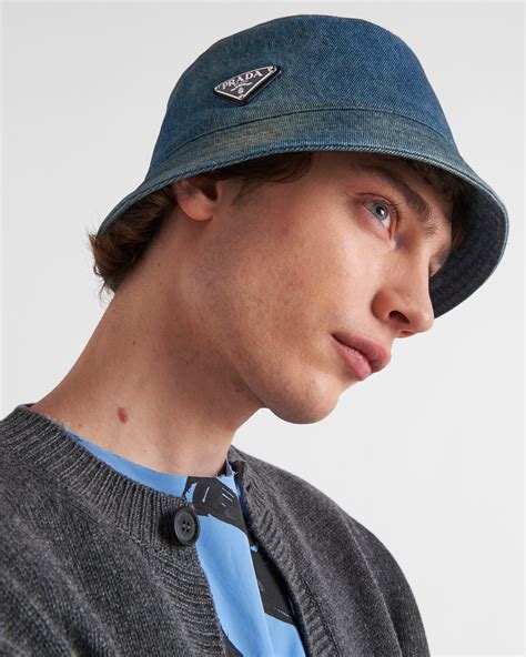 prada beanie hat mens|prada denim bucket hat.